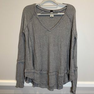FREE PEOPLE Thermal Top, S, Like-New